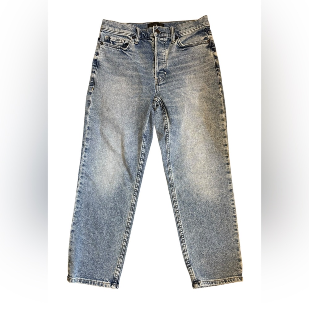 Banana Republic Petite Jeans Size 8P Light Wash Straight Leg - Picture 8 of 9